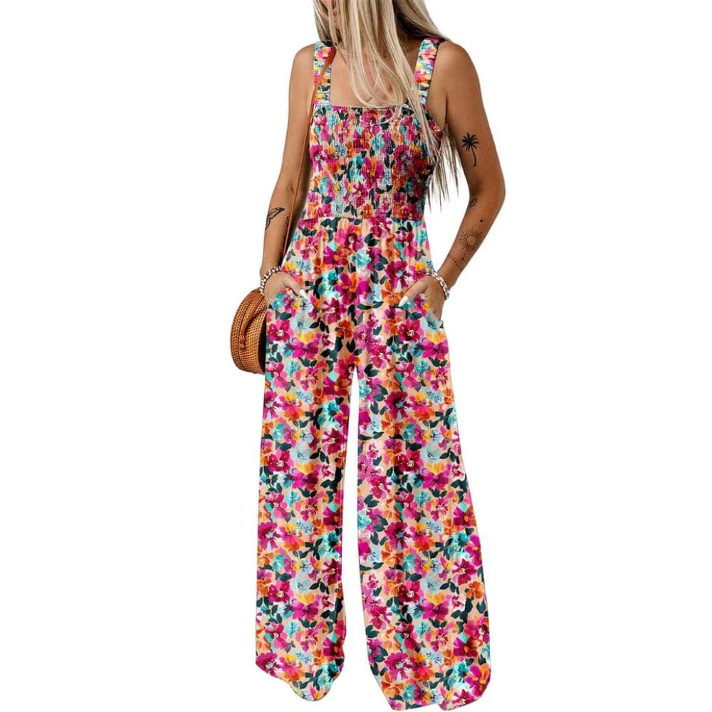 Boho sommer-jumpsuit