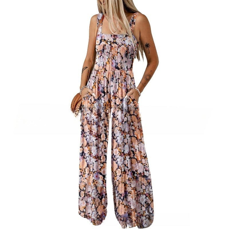 Boho sommer-jumpsuit