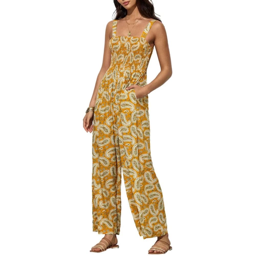 Boho sommer-jumpsuit