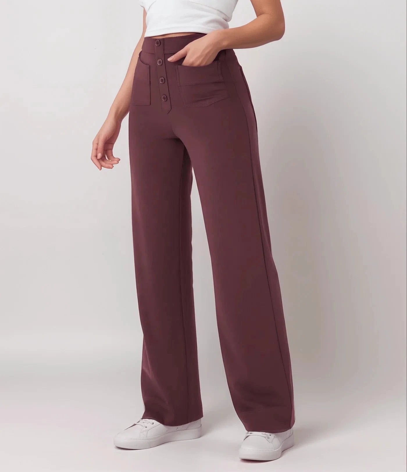 Højtaljede Comfort+ bukser