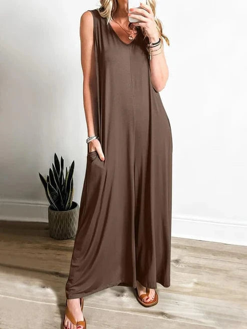 Flydende og afslappet jumpsuit