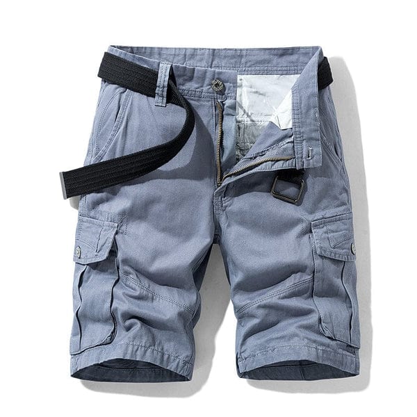 Premium cargo shorts med bælte inkluderet