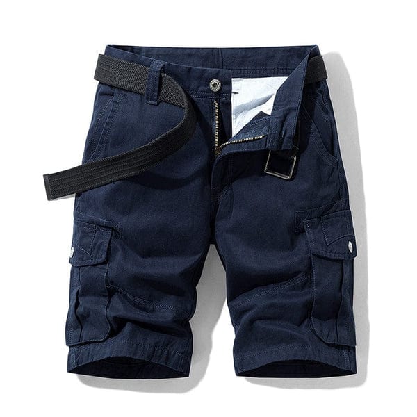 Premium cargo shorts med bælte inkluderet