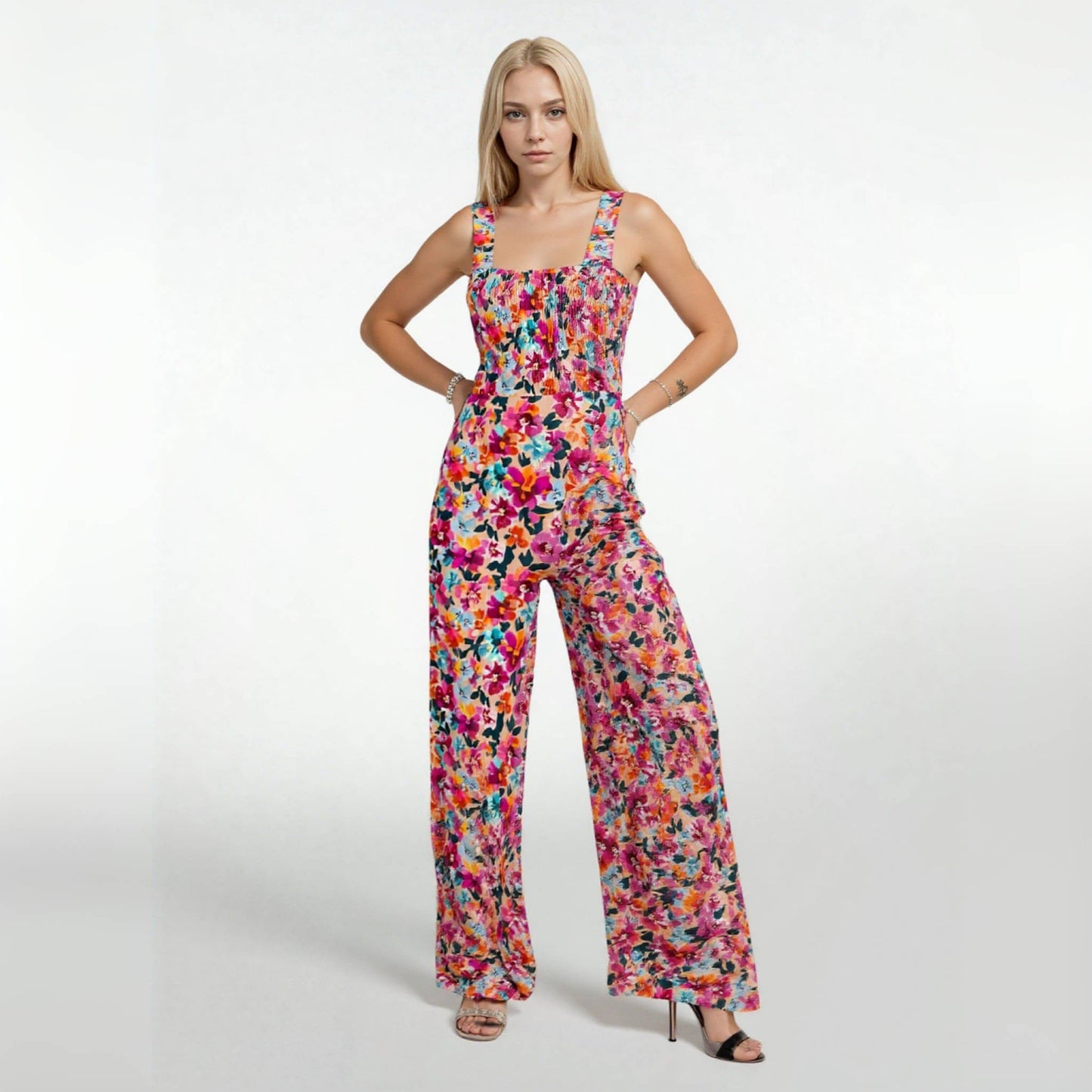 Boho sommer-jumpsuit