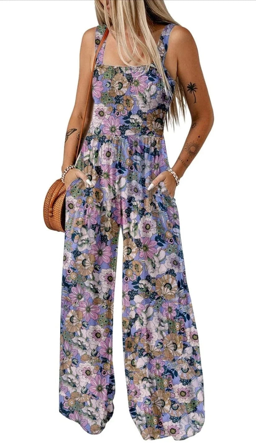Boho sommer-jumpsuit