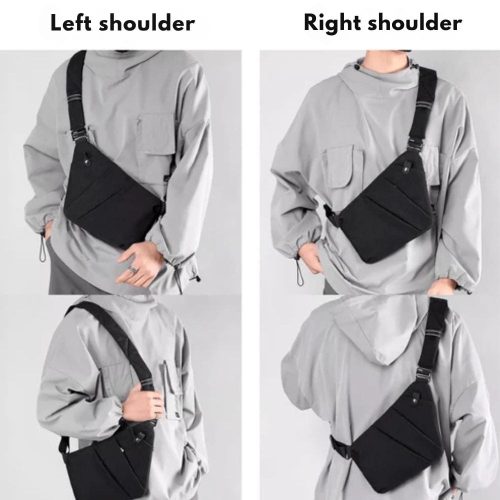 Sikker crossbody-taske