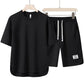 Ultrakomfortabelt og åndbart sæt med T-shirt og shorts