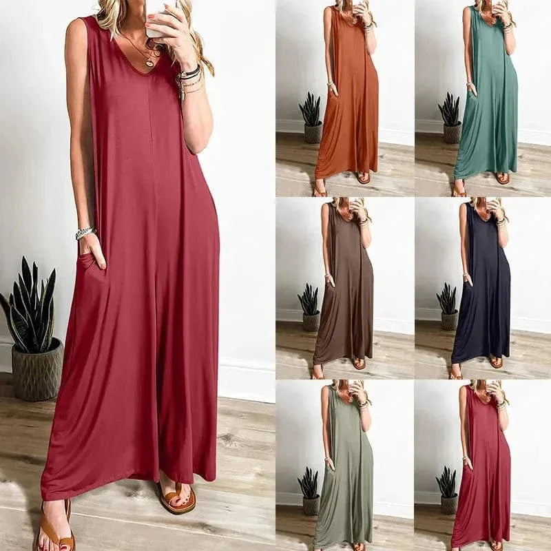 Flydende og afslappet jumpsuit