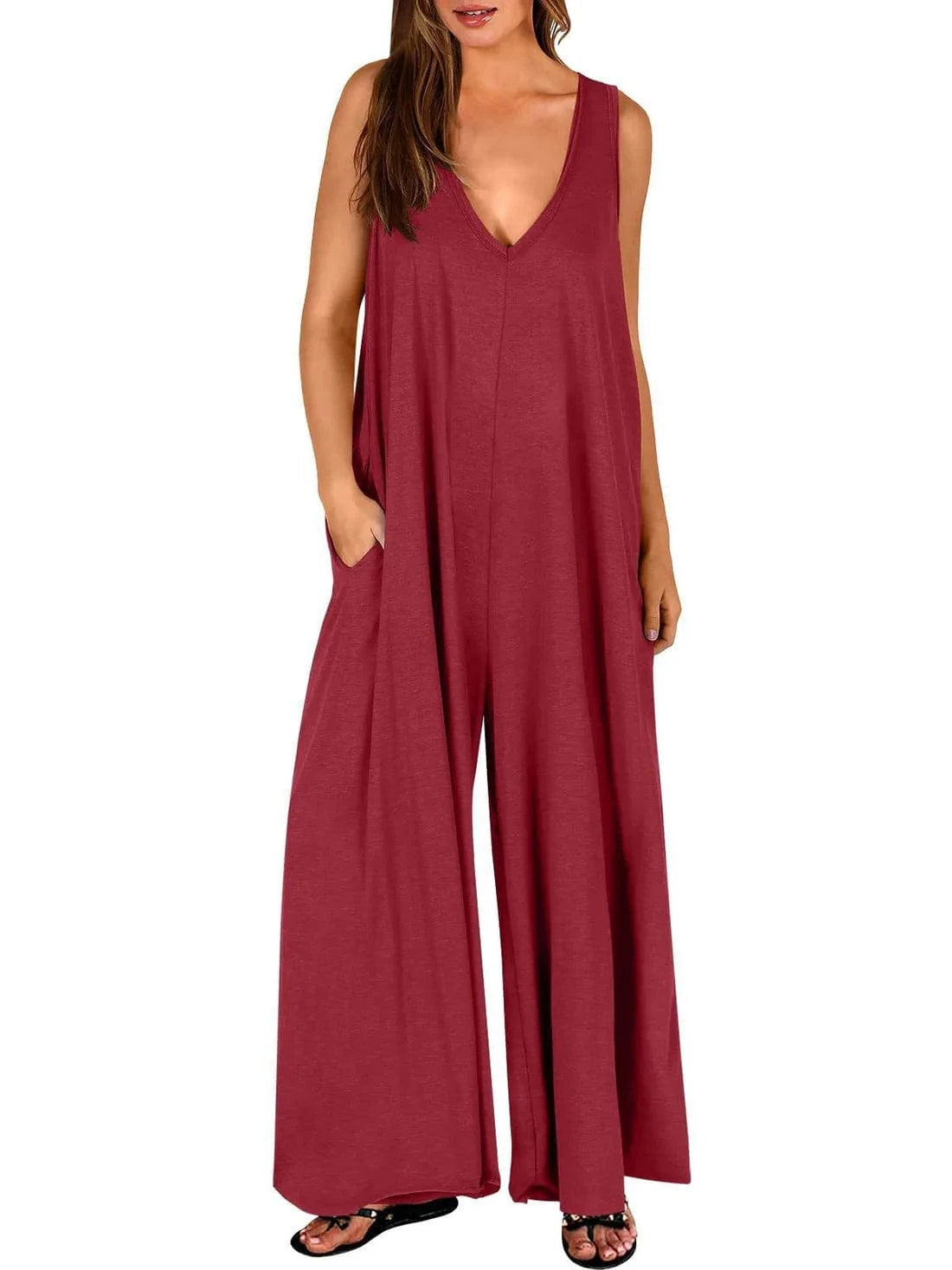 Flydende og afslappet jumpsuit
