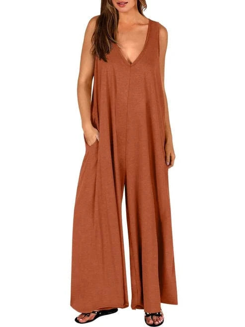 Flydende og afslappet jumpsuit