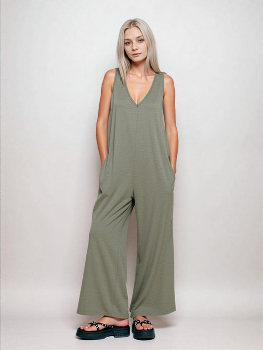 Flydende og afslappet jumpsuit