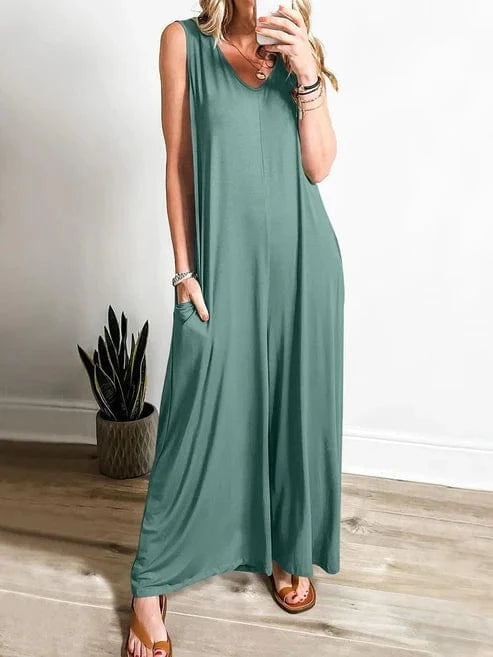 Flydende og afslappet jumpsuit